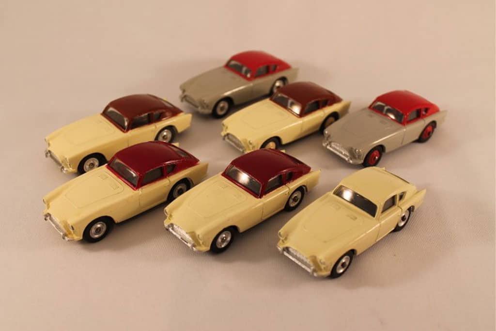ACECA COUPE GRIGIO/ROSSO 167 A.C REPRO BOX DINKY n 