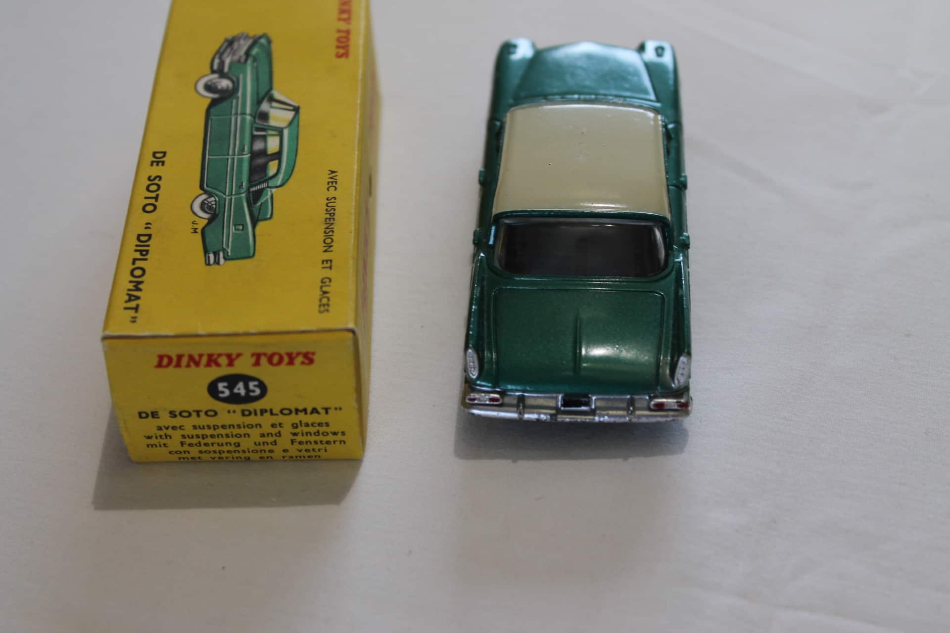 Jouet Collection Dinky Toys - DeSoto 59 Diplomat Ref 545 (1960) - Échelle 1/43 - Très Bon état - Occasion