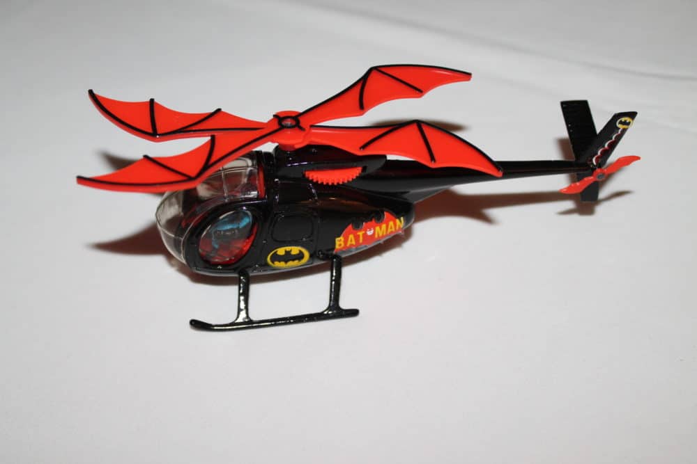 Hélicoptère Batman Corgi Toys 925 – 1976 – DC Comics – Jouet Vintage