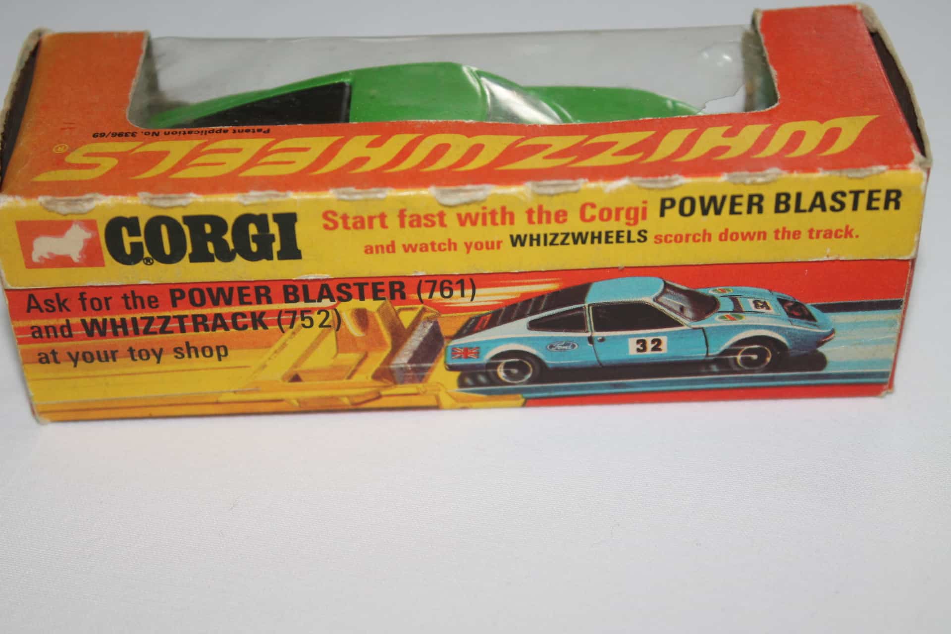Corgi Toys N°316 - Ford GT70 Whizzwheels 1/43 - Occasion, Jamais Jouée !