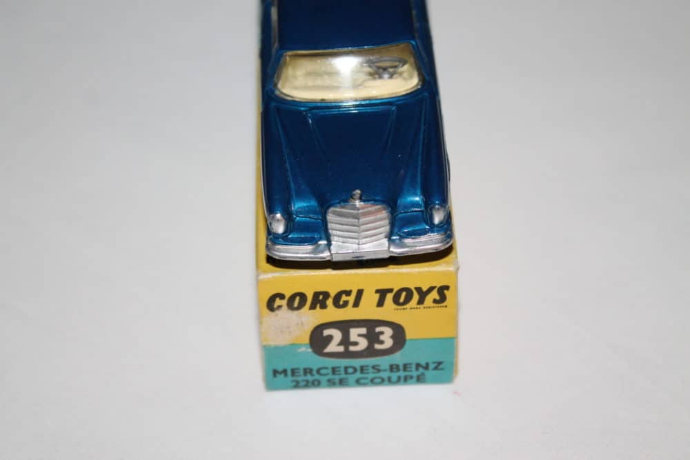 Corgi Toys 253 Mercedes Benz Coupé Bleu 1/43 - Collection (occasion)