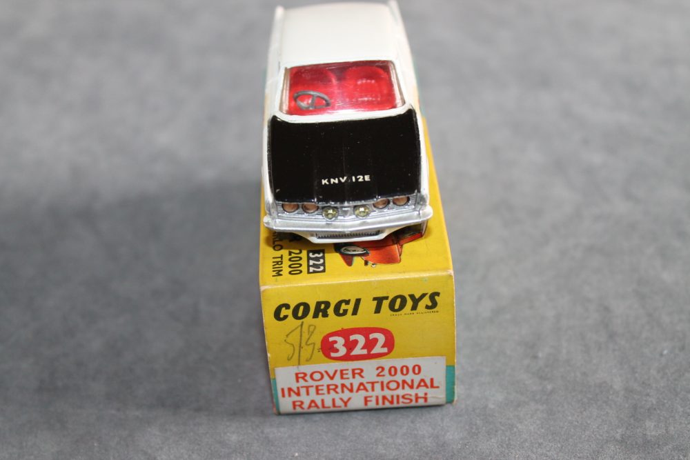 rover 2000 sun international rally corgi toys 322 front