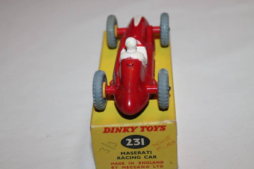 Dinky Toys 231 Maserati Racing Car-back