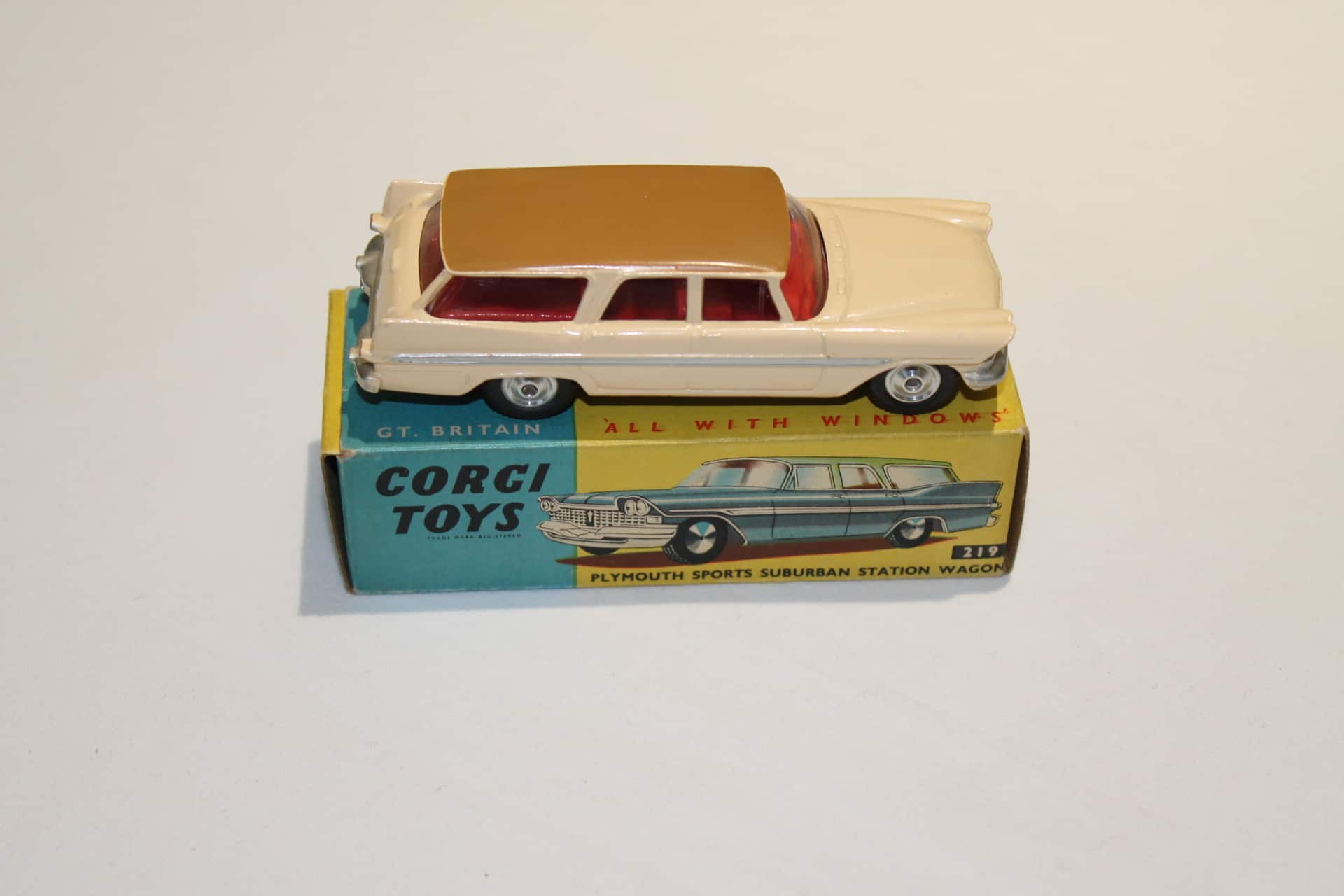 Boîte Corgi Repro Plymouth Station Wagon Neuf Corgi Toys - Boîte