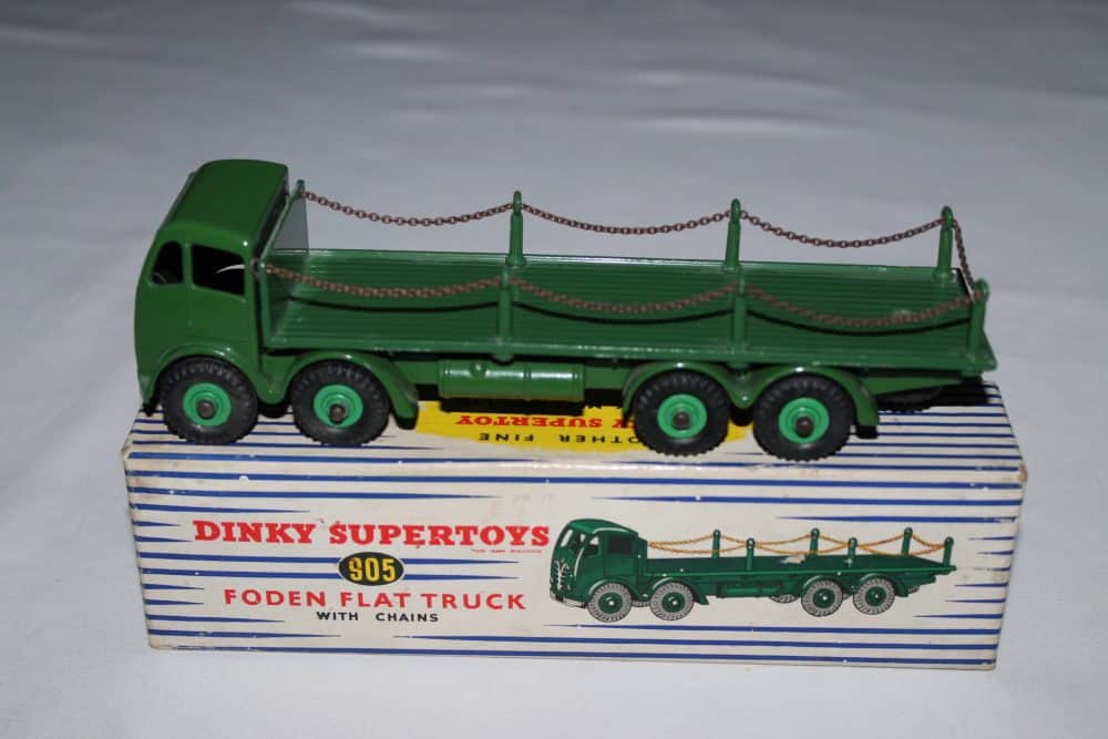 Dinky Toys 905 Foden Chain Lorry 2nd Cab