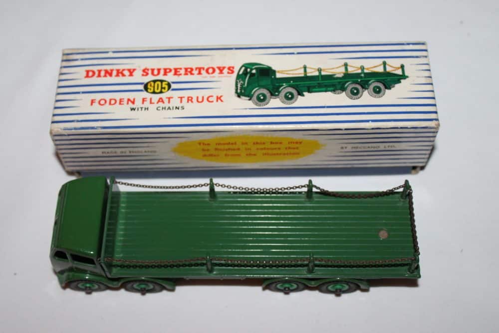 Dinky Toys 905 Foden Chain Lorry 2nd Cab-top