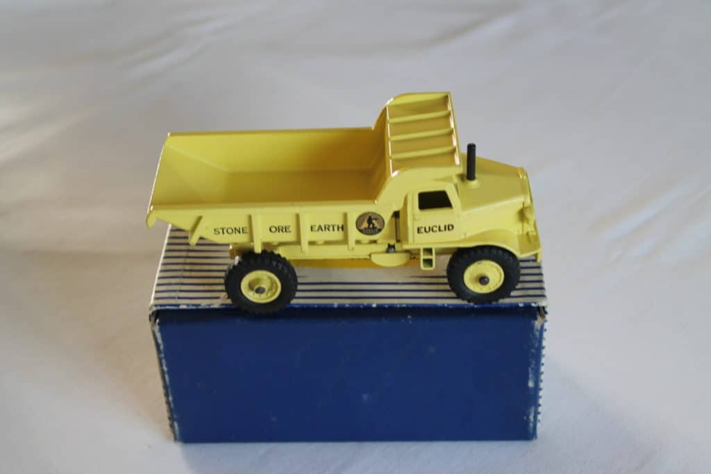Dinky Toys 965 Rear Dump Truck Camion Benne Euclid Dinky Toys - Modèle Réduit 1/43, Référence 965 - Occasion Sans Boîte Collection Jouet Ancien