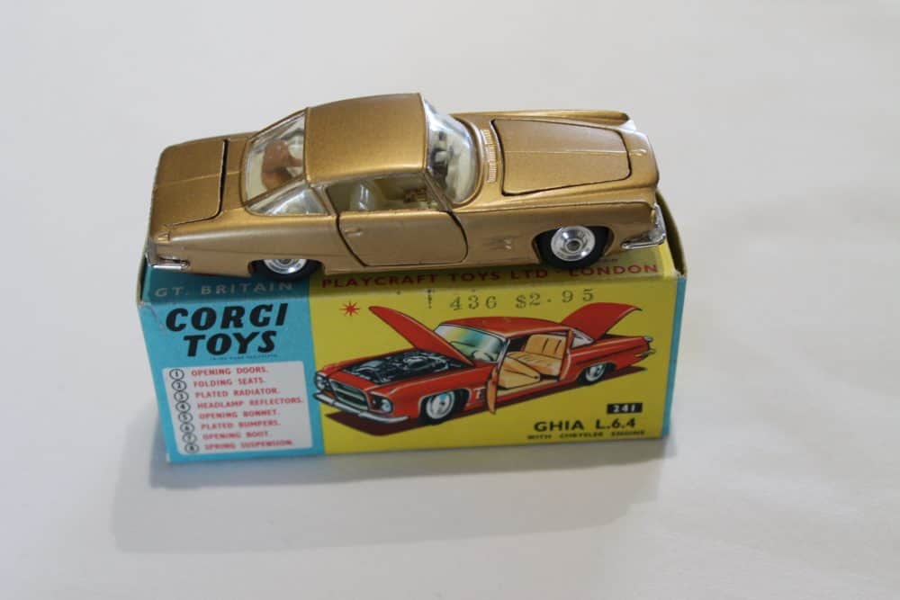 Corgi Toys 241 Ghia L6.4-SIDE