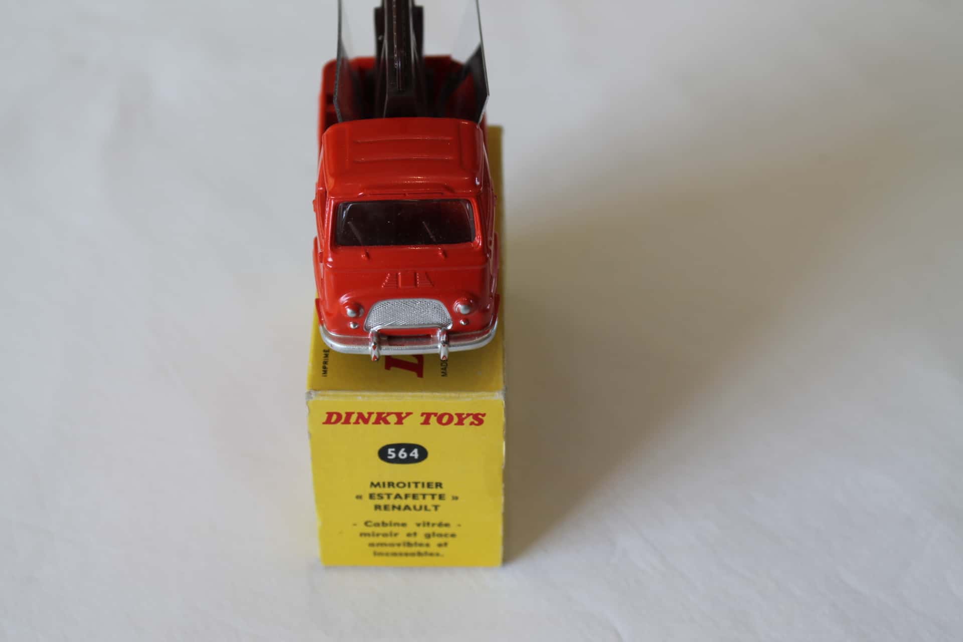 Dinky Toys France N°564 – Renault Estafette Miroitier – 1/43 – Boîte Origine (excellent)
