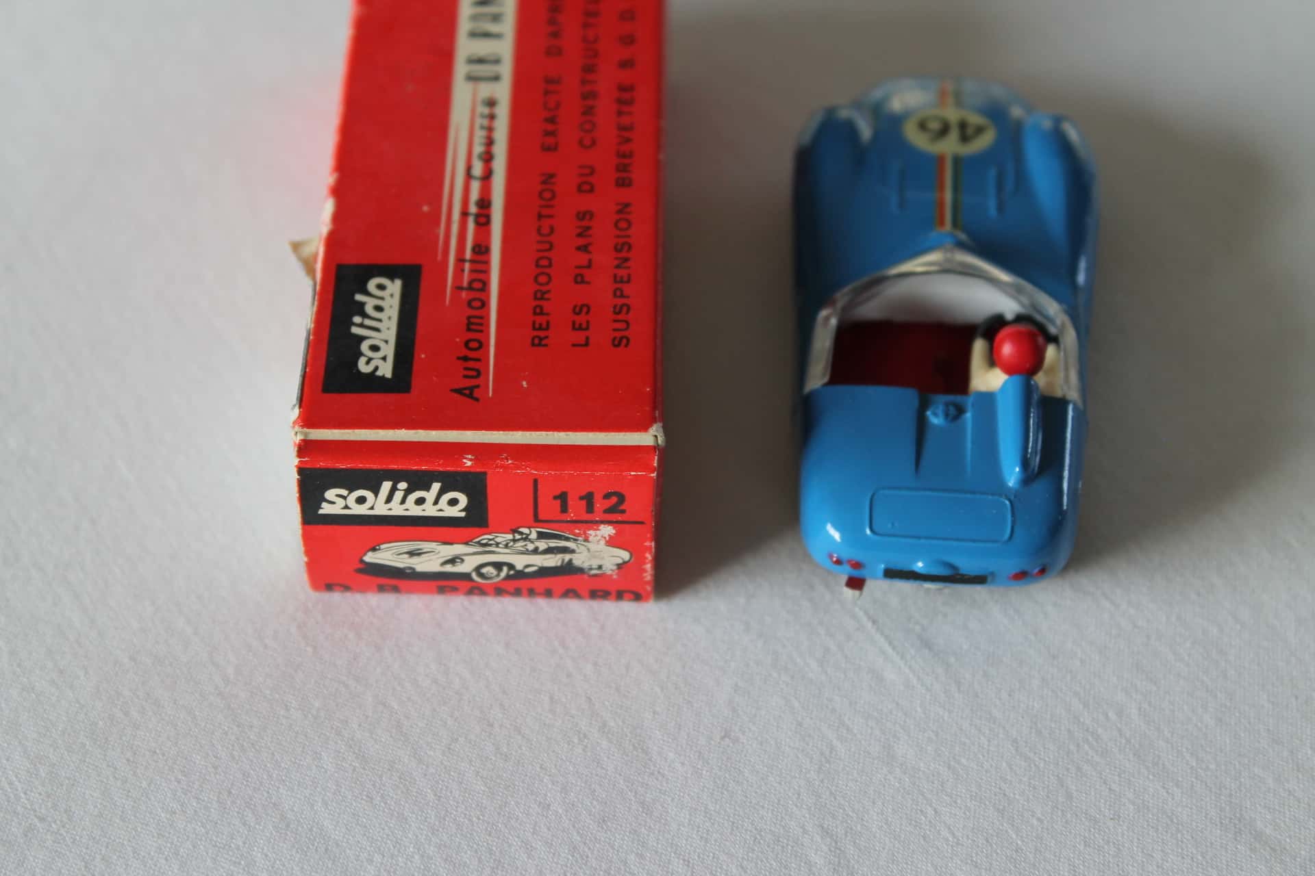 Miniature Solido - 112 - Panhard DB - Échelle 1/43 - Dans Sa Boîte