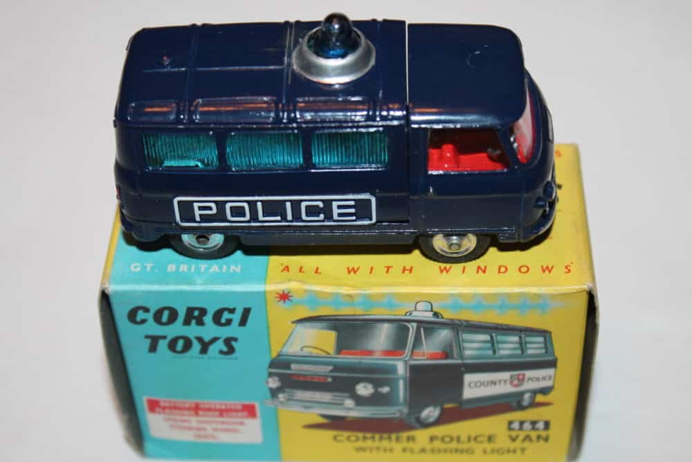 Corgi Toys 464 Commer Police Van-side