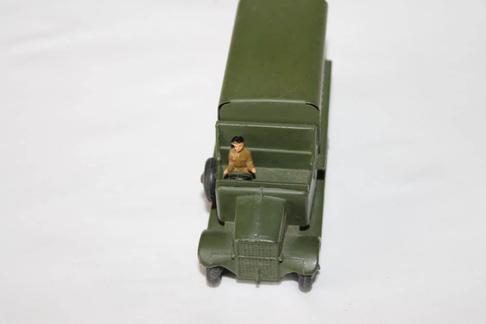 Dinky Toys 620 Military 6 Wheel Covered Wagon-front