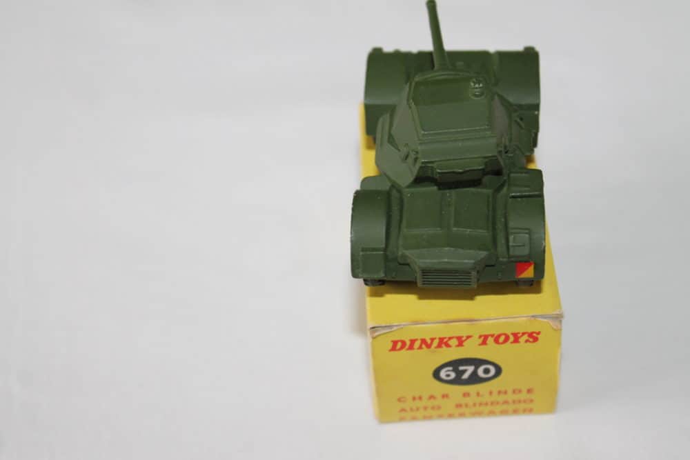 Dinky Toys 670 Armoured Car-back