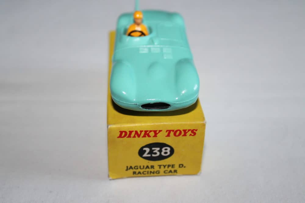 Dinky Toys 238 Jaguar D Type Racing Car-front