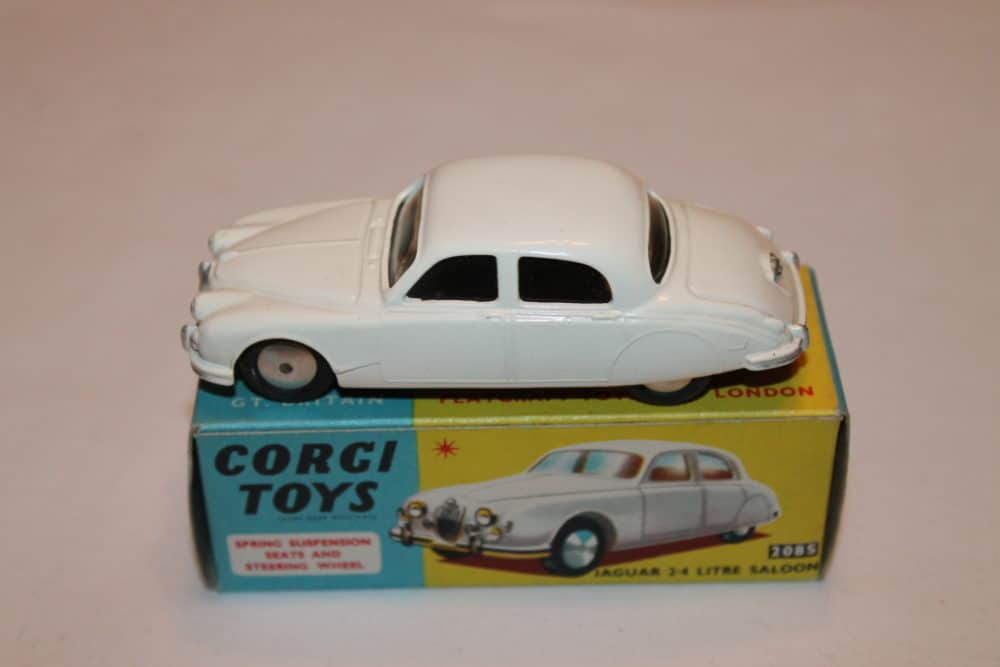 Corgi Toys 208-A Jaguar 2.4 litre Saloon