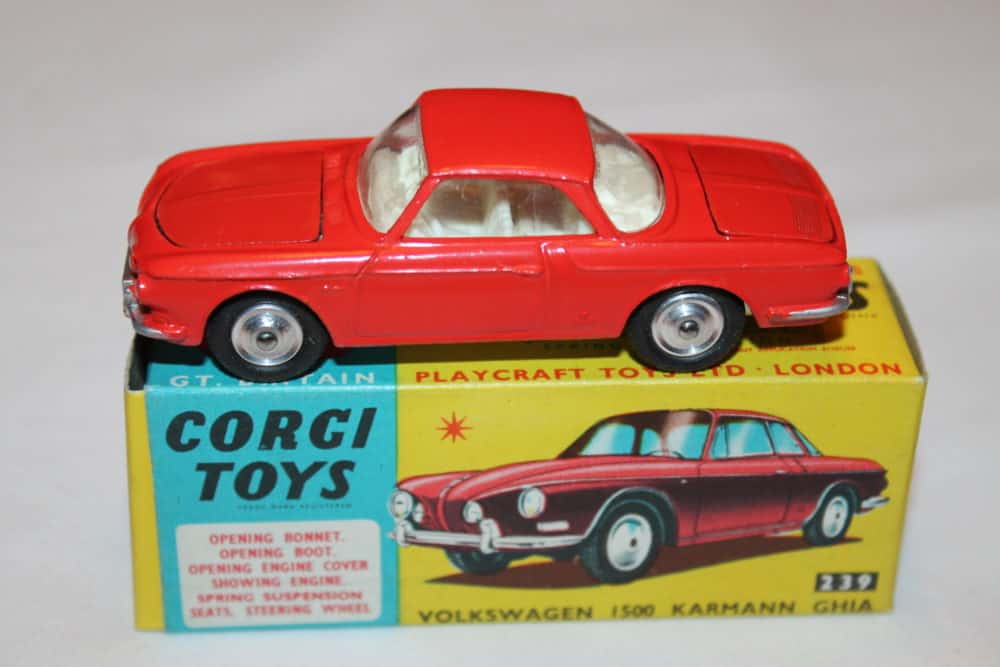 Corgi Toys 239 Volkswagen 1500 Kharmann Ghia