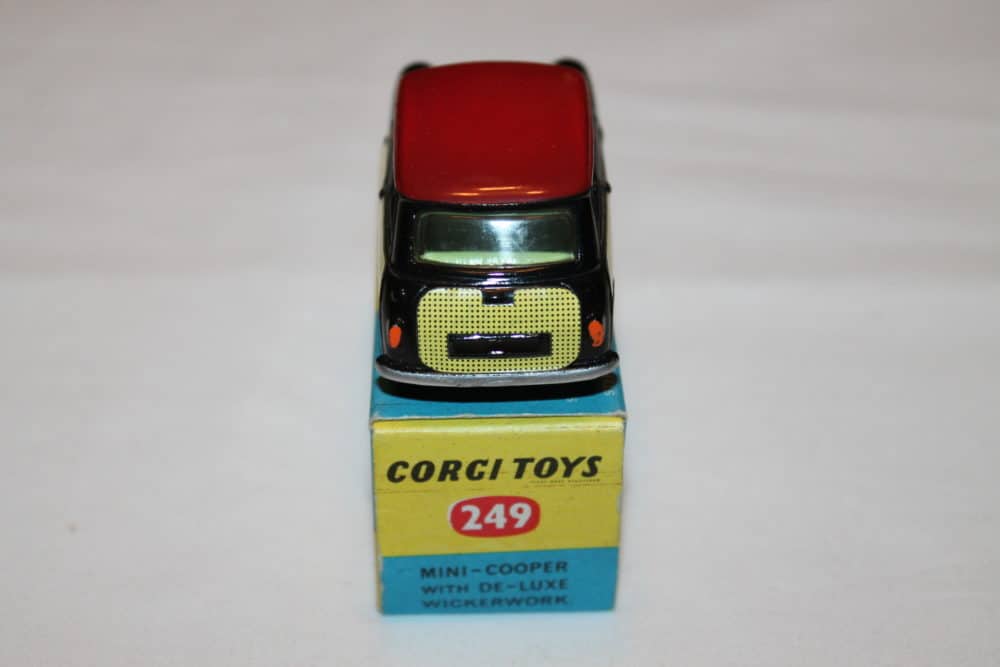 Corgi Toys 249 Mini-Cooper Wickerwork-back
