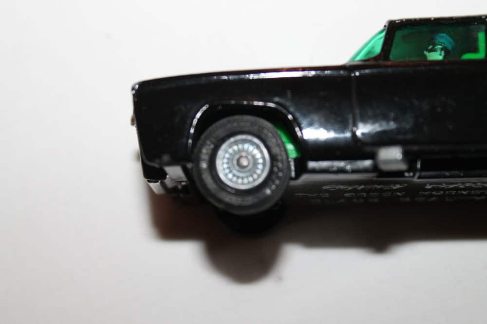 Corgi Toys 268 The Green Hornet, Black Beauty-castwheel