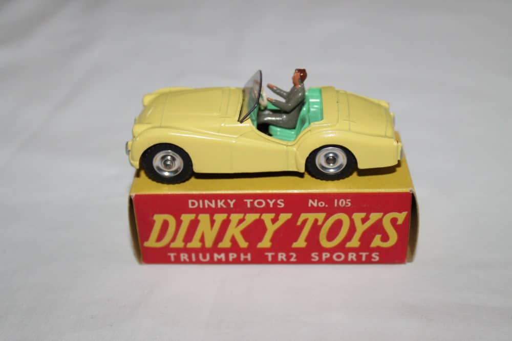 Dinky Toys 105 Triumph T.R.2 Tourer