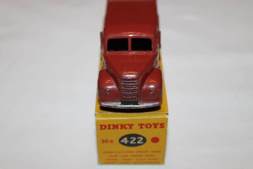 Dinky Toys 422/030R Fordson Thames Flat truck-front