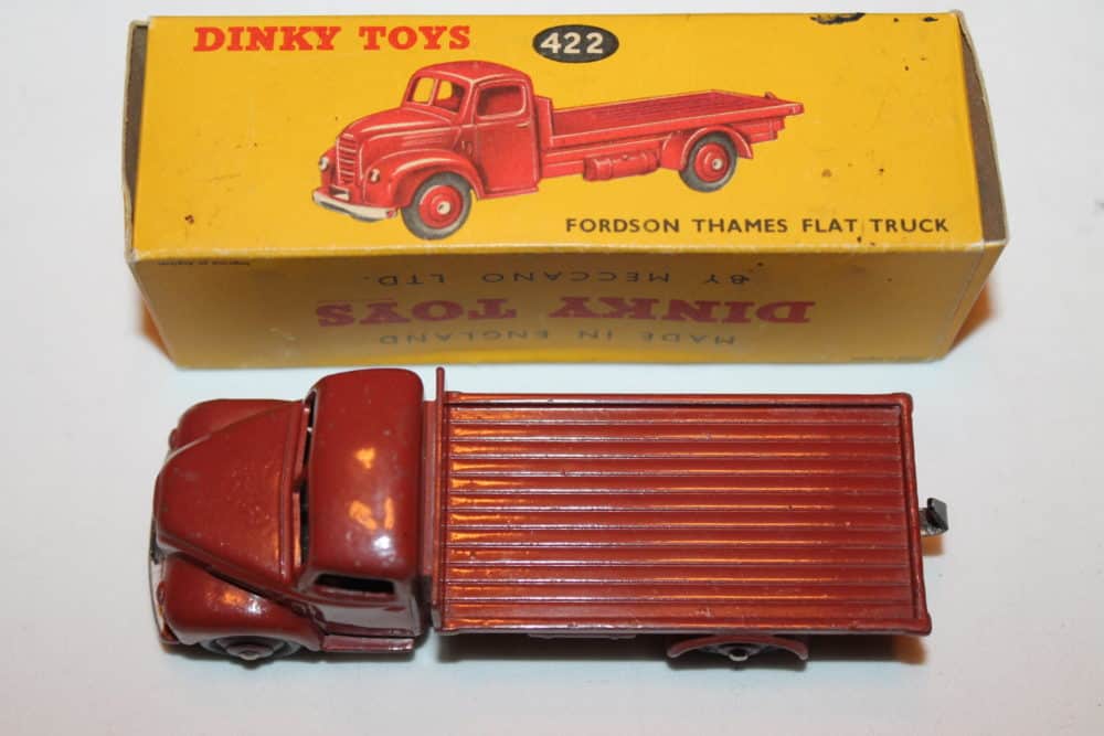 Dinky Toys 422/030R Fordson Thames Flat truck-top