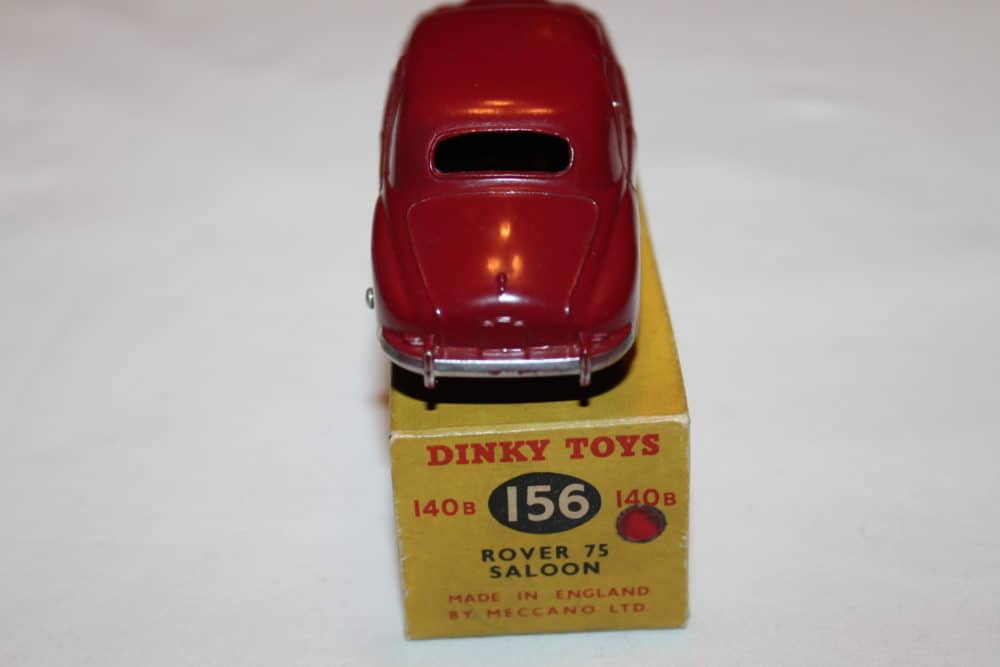Dinky Toys 156/140B Rover 75 Saloon-back