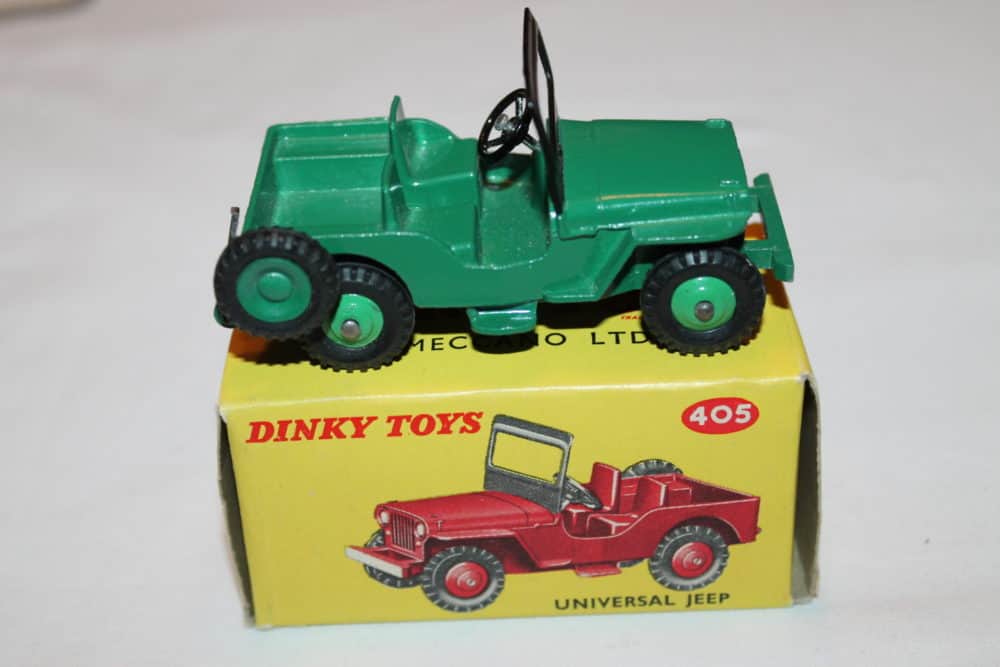 Dinky Toys 405 Universal Jeep-side