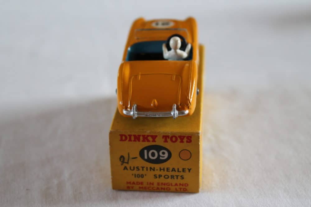 Dinky Toys 109 Austin Healey Competition-back