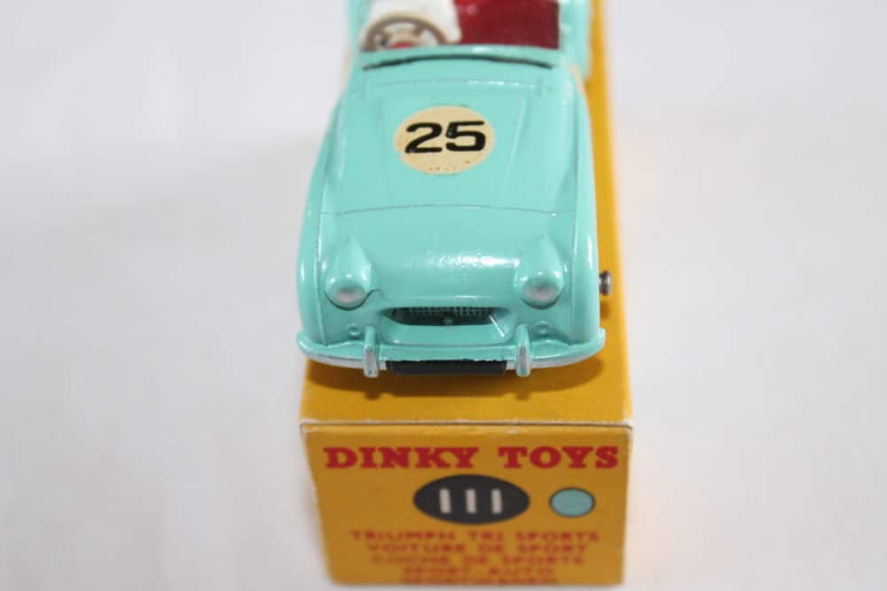 Dinky Toys 111 Triumph T.R.2.-front
