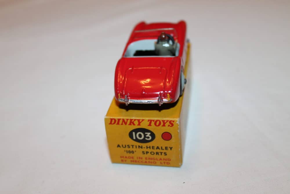 Dinky Toys 103 Austin Healey Tourer-back