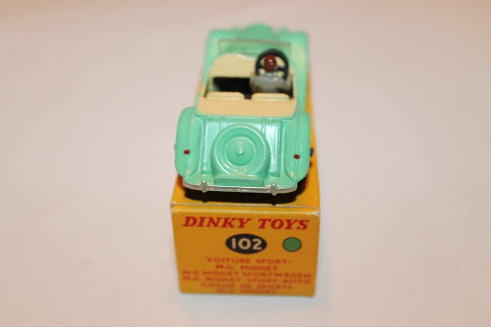 Dinky Toys 102 MG Midget-back