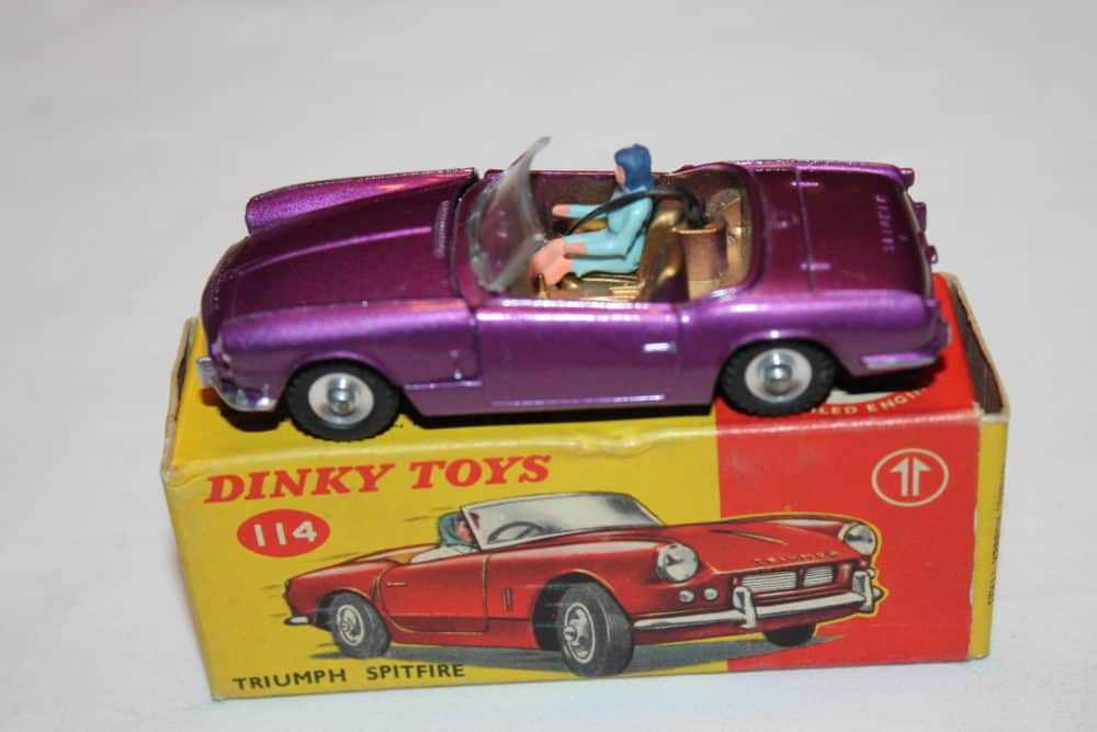 Dinky Toys 114 Triumph Spitfire