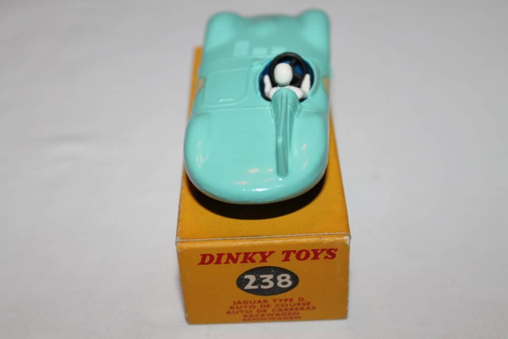 Dinky Toys 238 'D' Type Jaguar-back