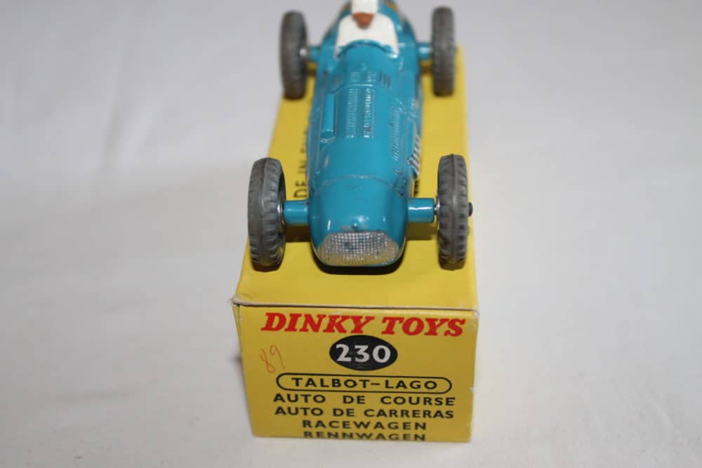 Dinky Toys 230 Talbot Lago Racing Car-front