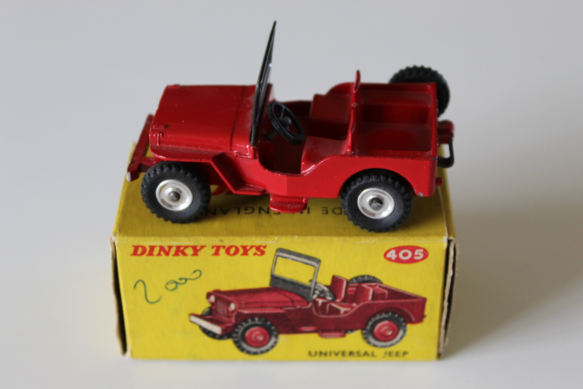 universal jeep rare version dinky toys 405