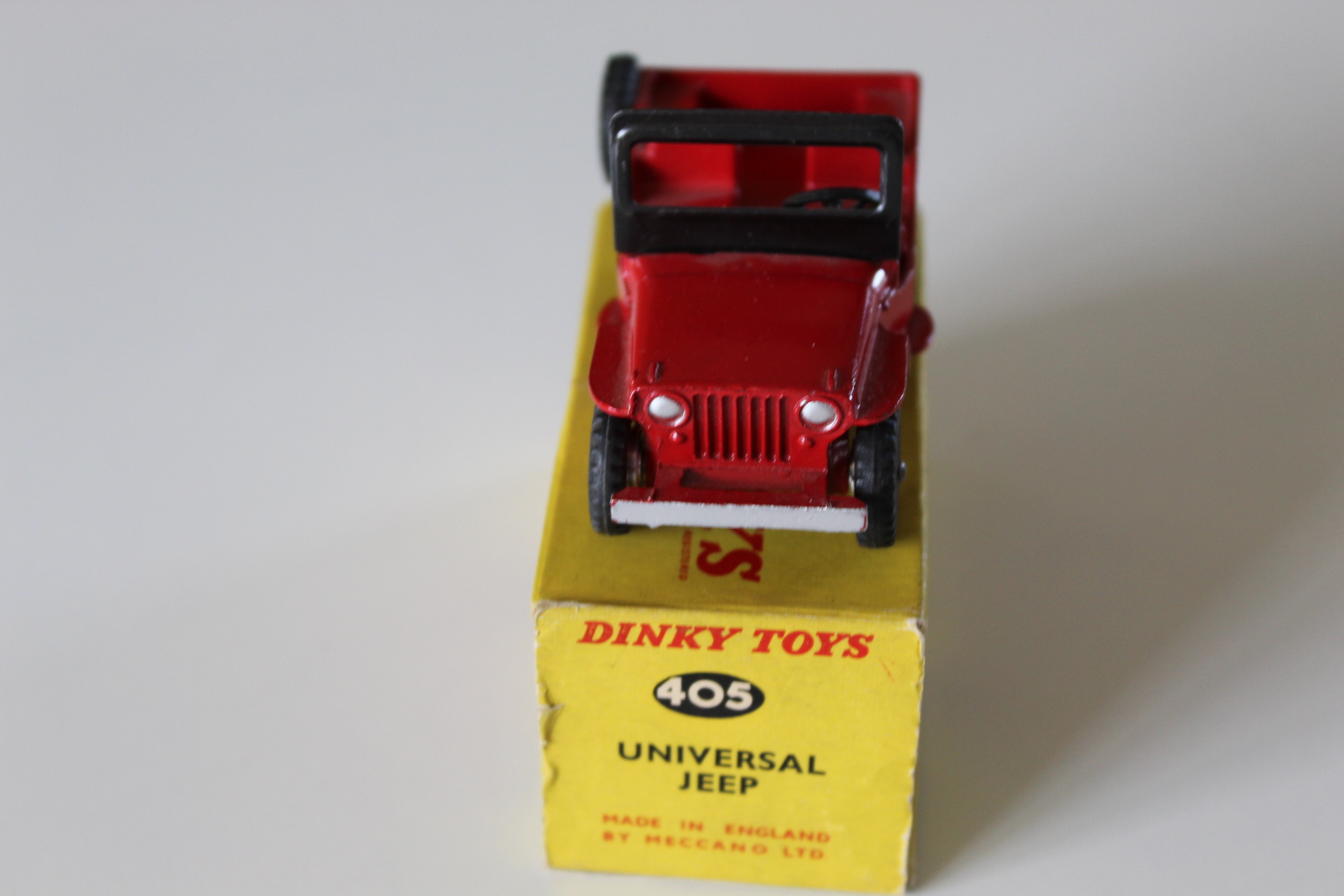 universal jeep rare version dinky toys 405 front