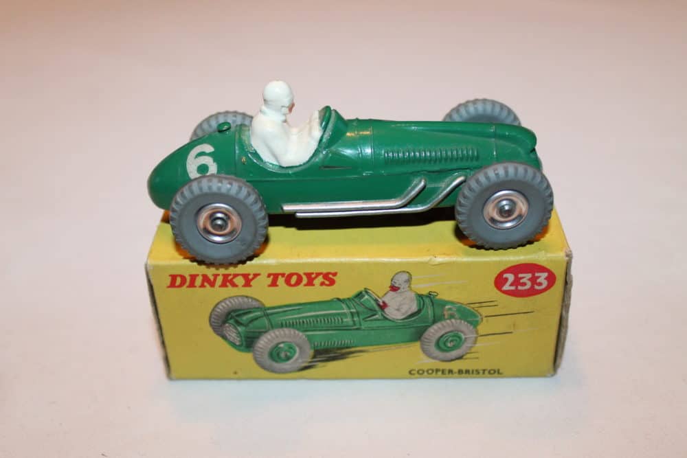 Dinky Toys 233 Cooper Bristol Racing Car-side