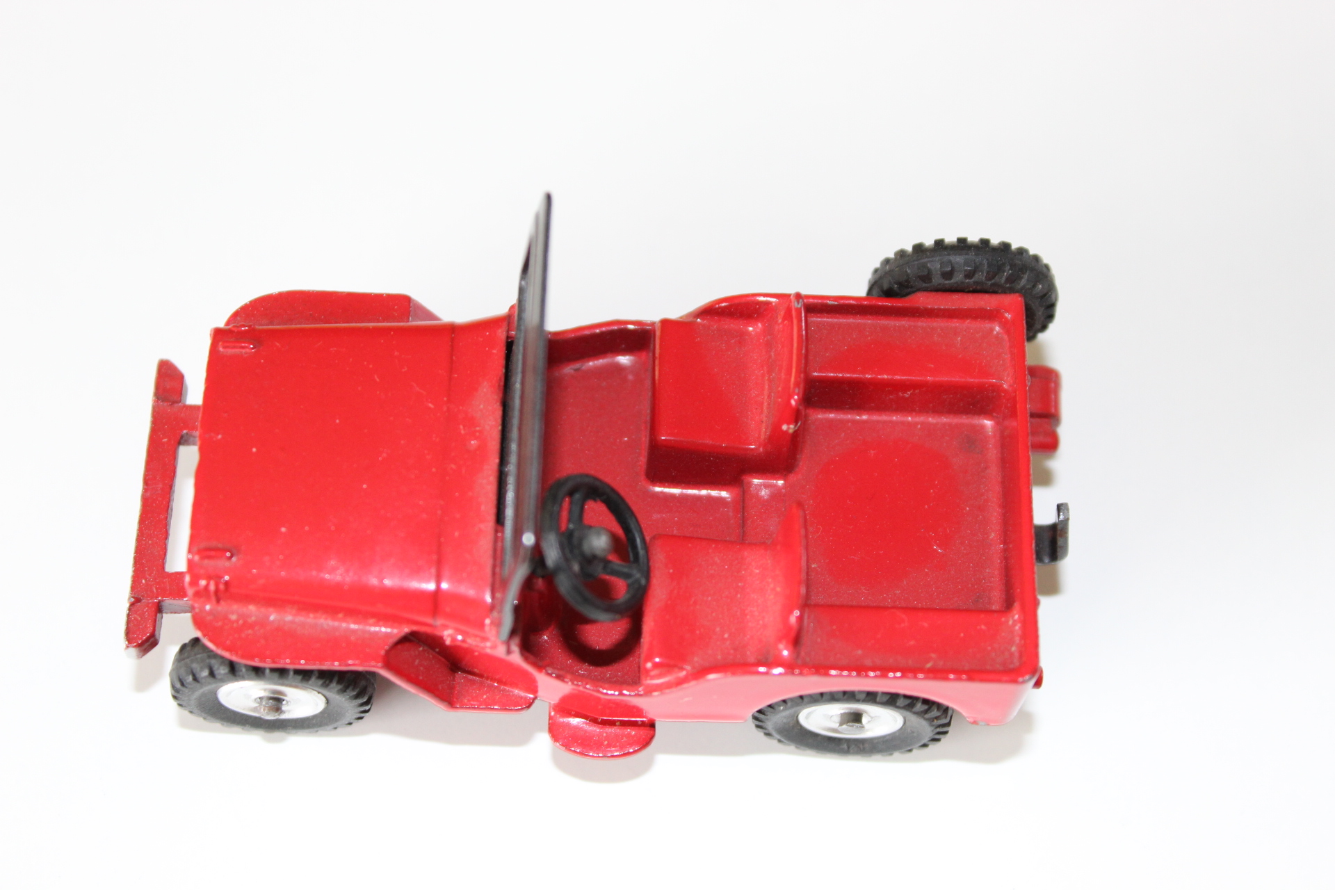 universal jeep rare version dinky toys 405 top