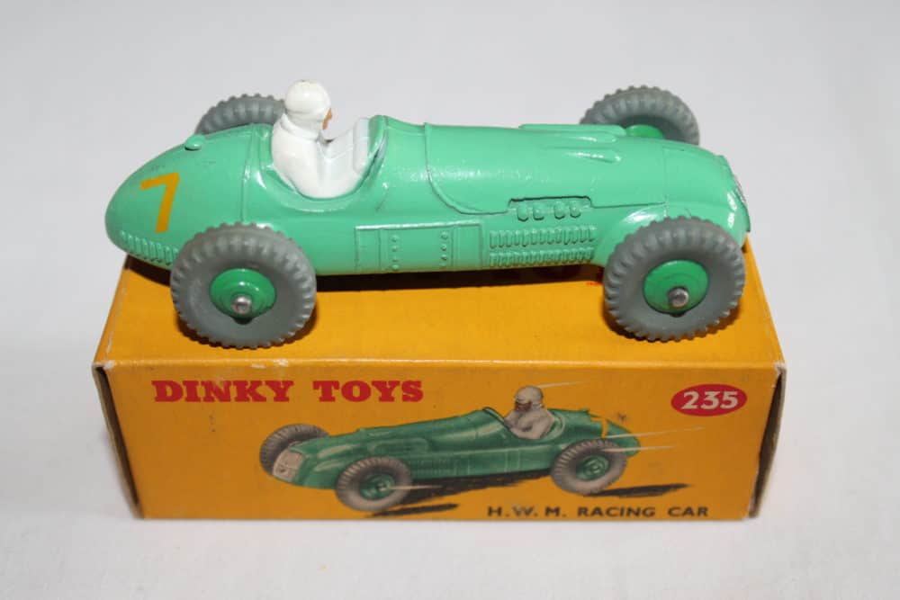 Dinky Toys 235 HWM Racing Car-side