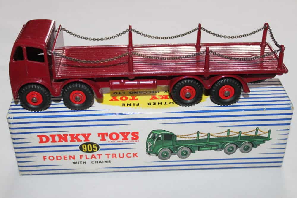 Dinky Toys 905 Foden 2nd Cab Chain Lorry