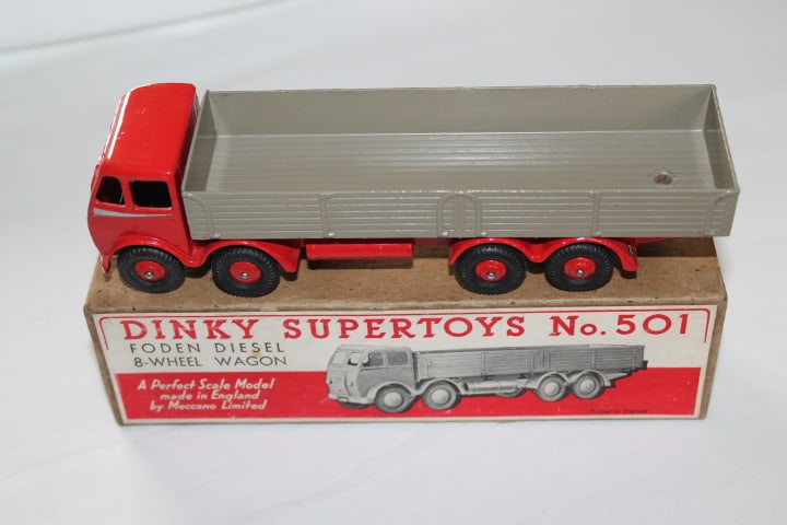 Dinky Toys 501 1st Cab Foden 8 Wheel Wagon