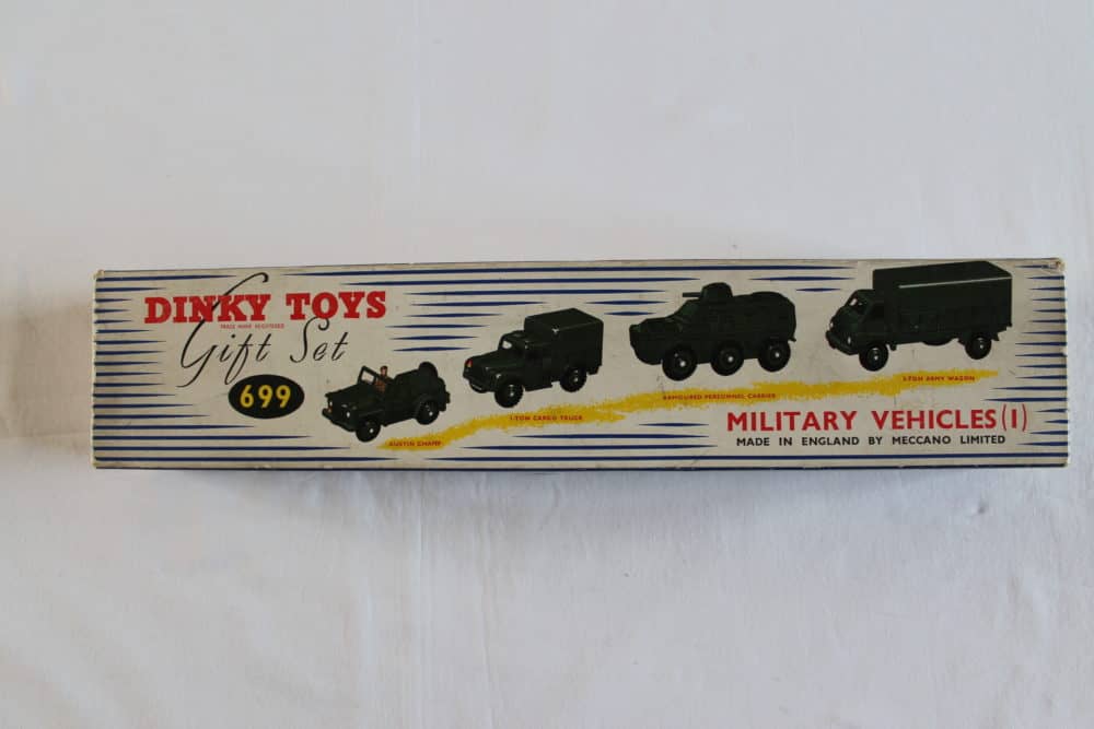 Dinky Toys 699 4 Vehicle Military Gift Set