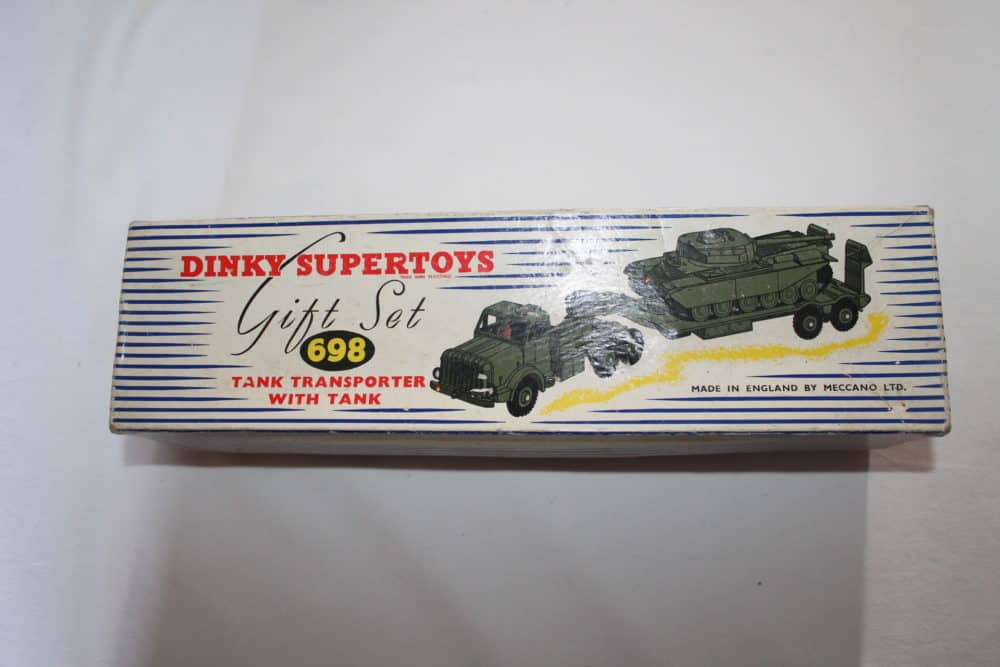 Dinky Toys 698 Tank Transporter with Tank Gift Set