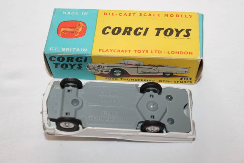 Corgi Toys 215 Ford Thunderbird-base