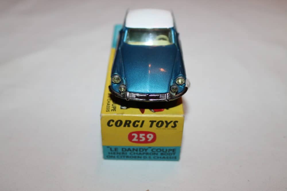 Corgi Toys 259 Citroen Le Dandy Coupe-front