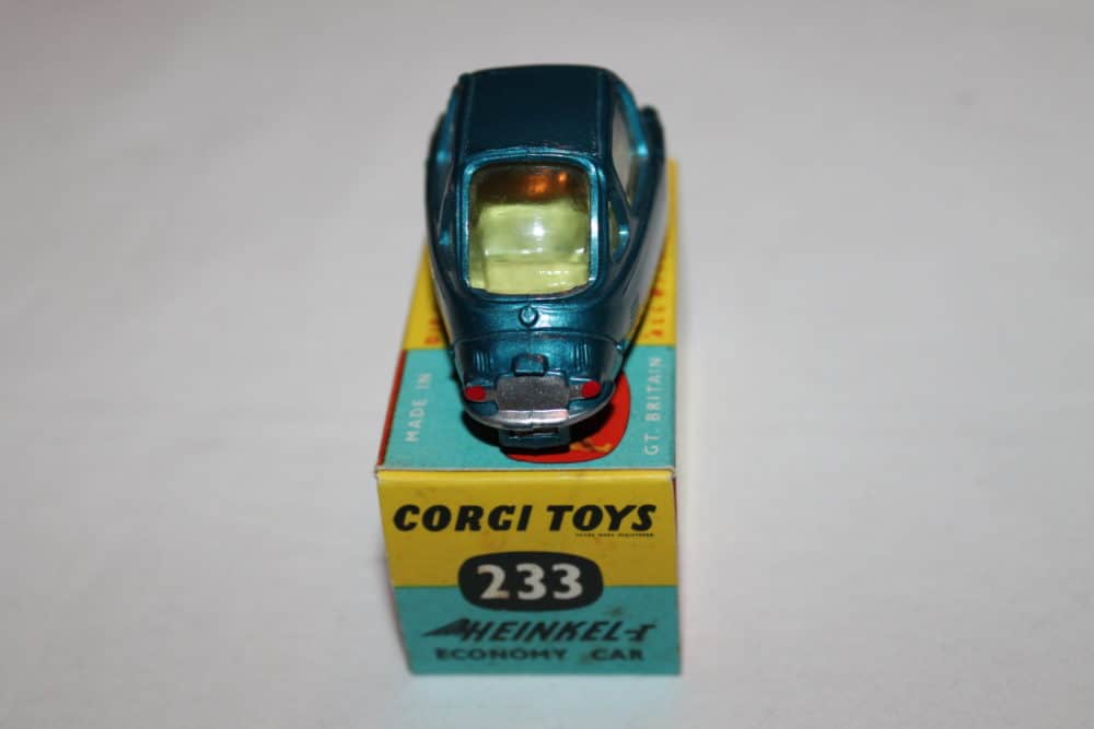Corgi Toys 233 Heinkel Economy Car-back
