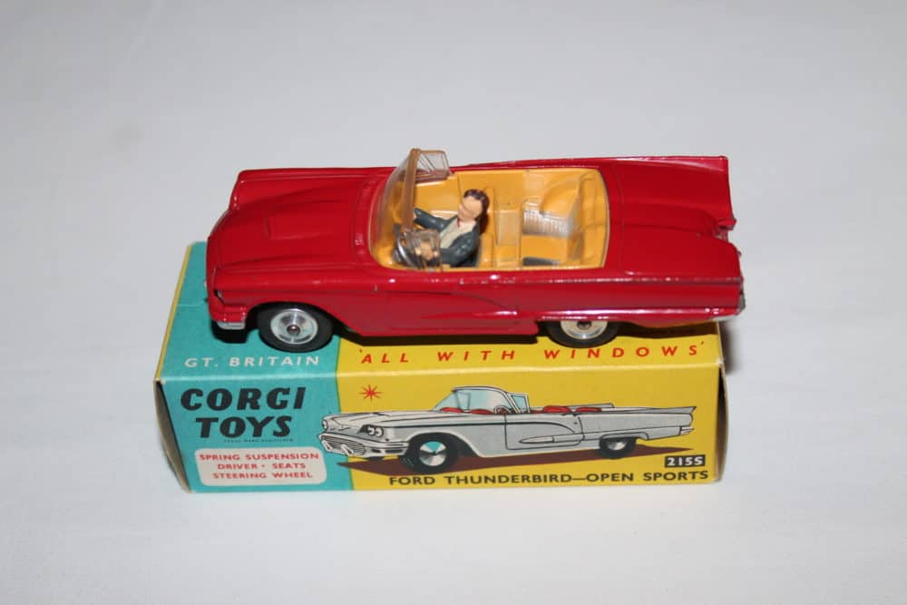 Corgi Toys 215S Ford Thunderbird-Open Sports