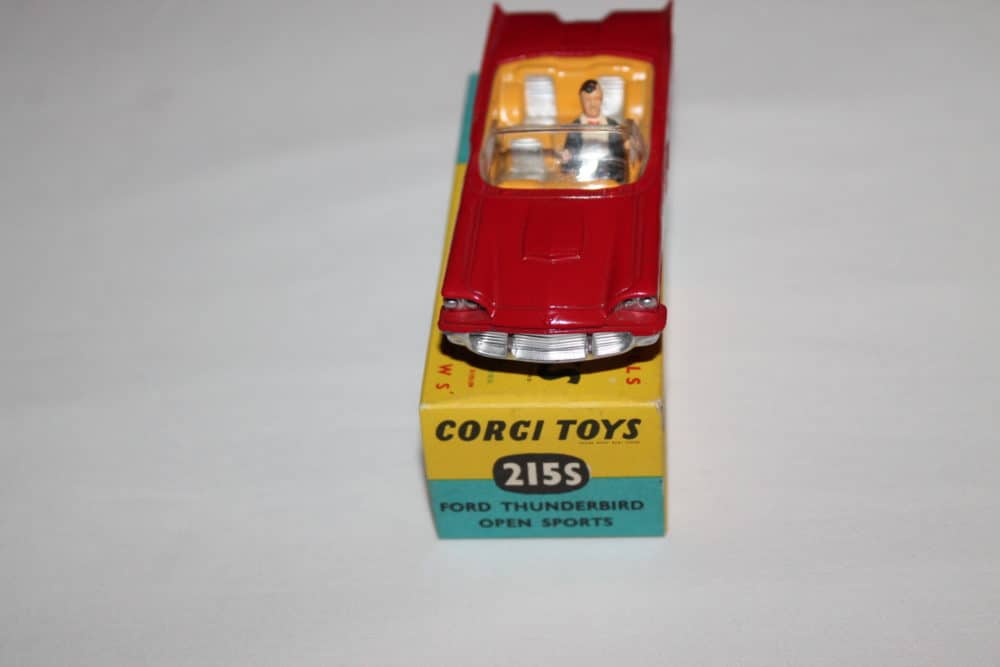 Corgi Toys 215S Ford Thunderbird-Open Sports-front