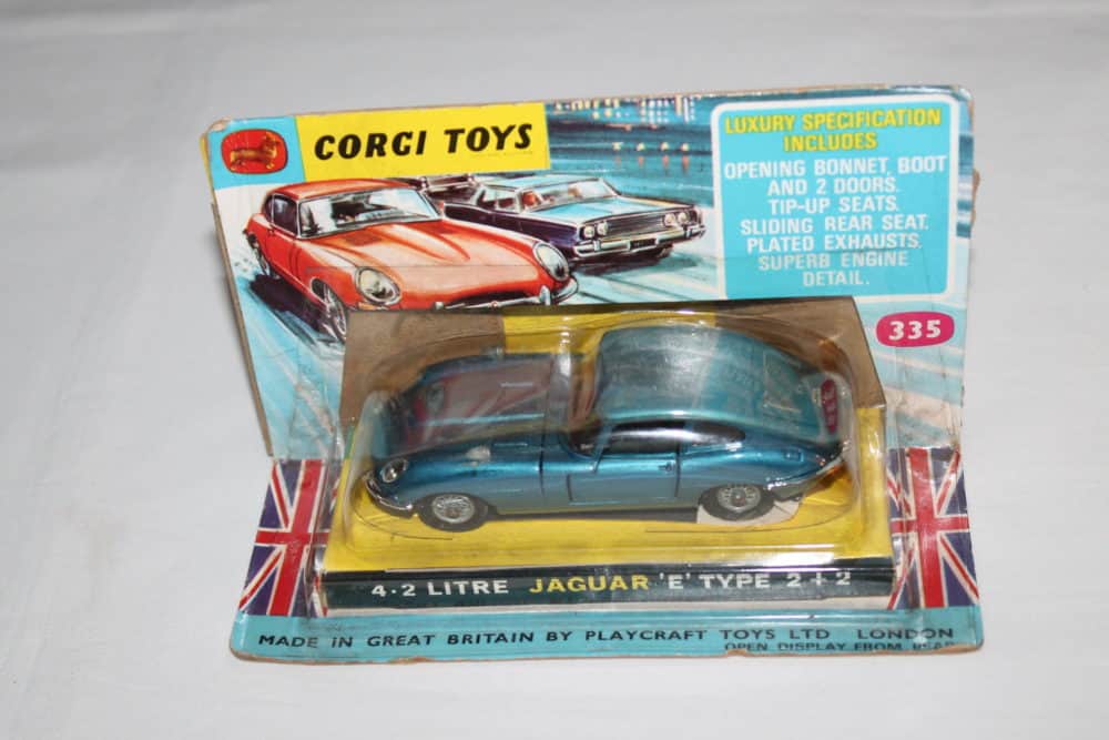Corgi Toys 335 Jaguar 'E' Type 2+2