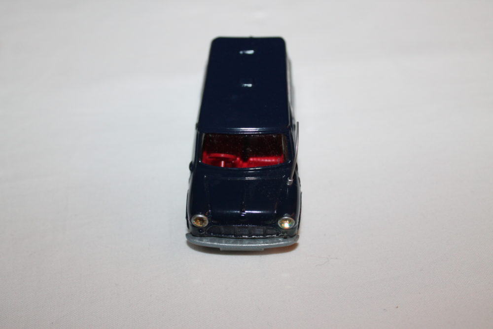 Corgi Toys 448 B.M.C. Mini Police Van with Tracker Dog-front